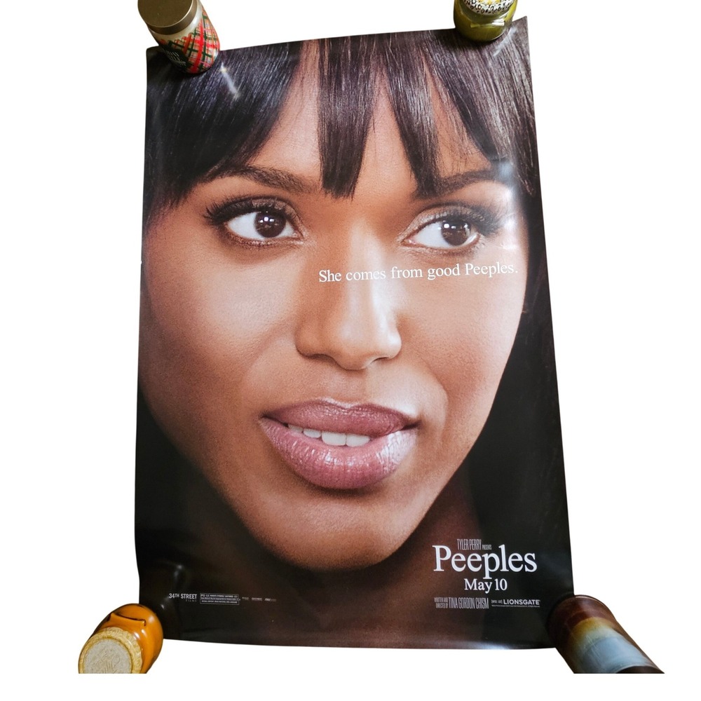 Peeples 2013 Original Movie Poster 27x40 Kerry Washington Craig Robinson D/S